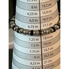 Vintage 925 Sterling Silver Mexico Beaded Bracelet