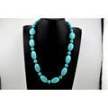 Vintage Native American Navajo Tumbled Howlite Necklace