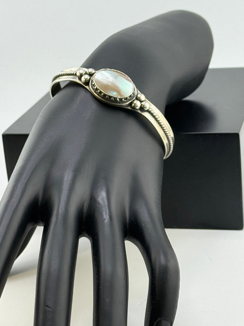 Carolyn Pollack Carlisle 925 Sterling Silver MOP Bracelet