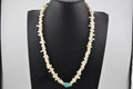 Navajo Mary W Roanhorse Handmade Coral and Turquoise Necklace