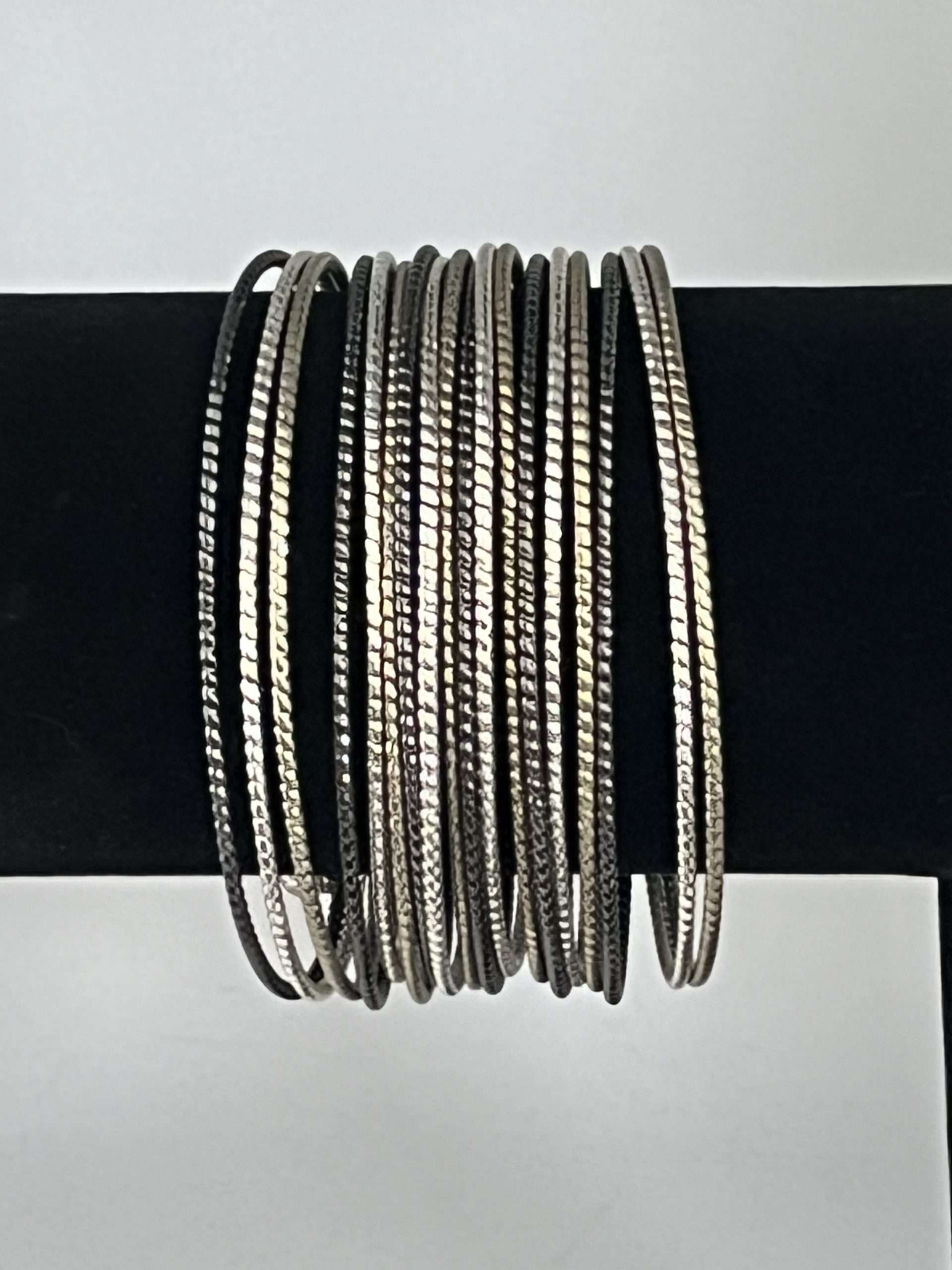 Three Color String Cuff Bracelet
