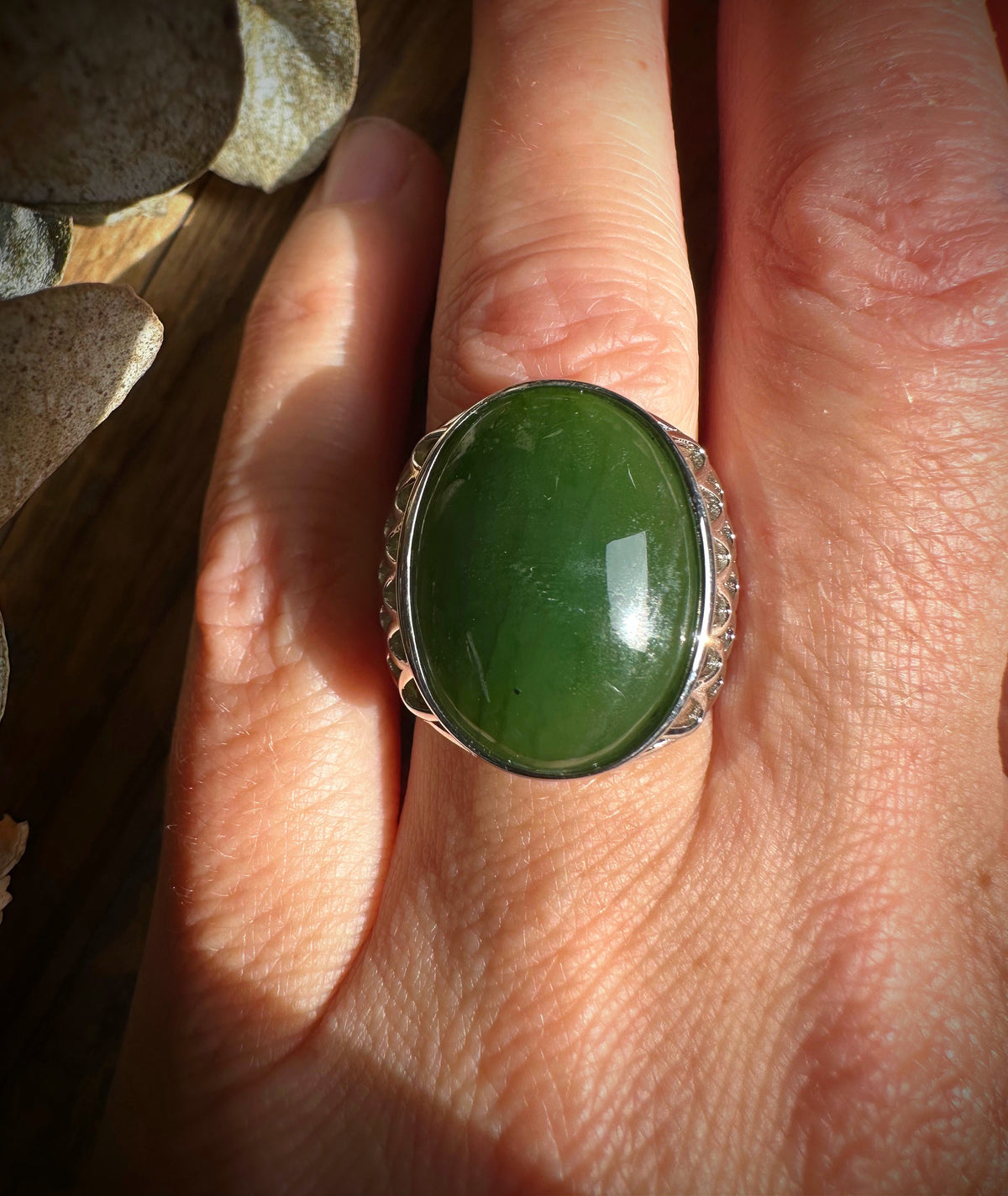 Canadian Jade Ring, 2570 - Sarasotabydesign