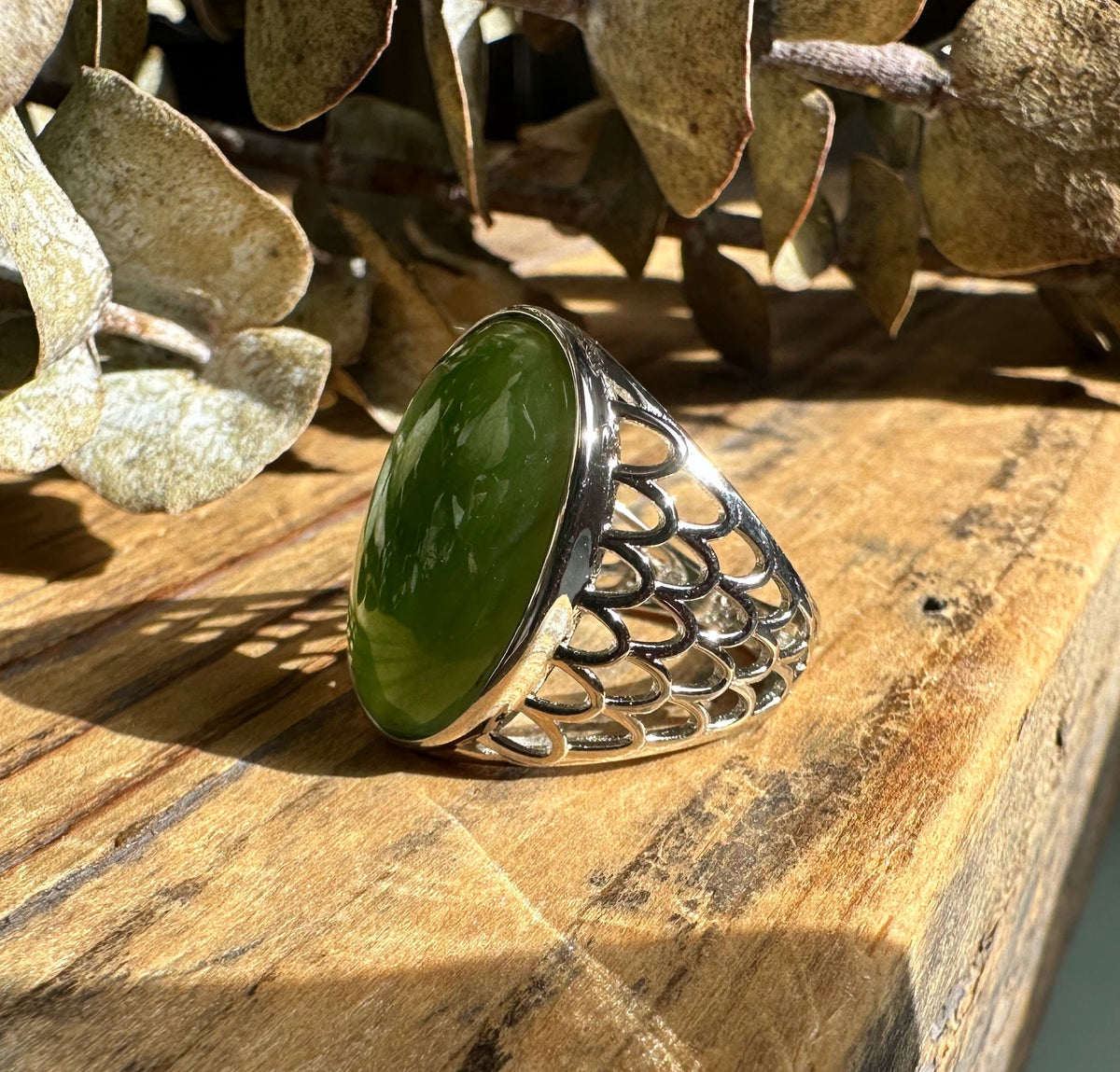 Canadian Jade Ring, 2570 - Sarasotabydesign