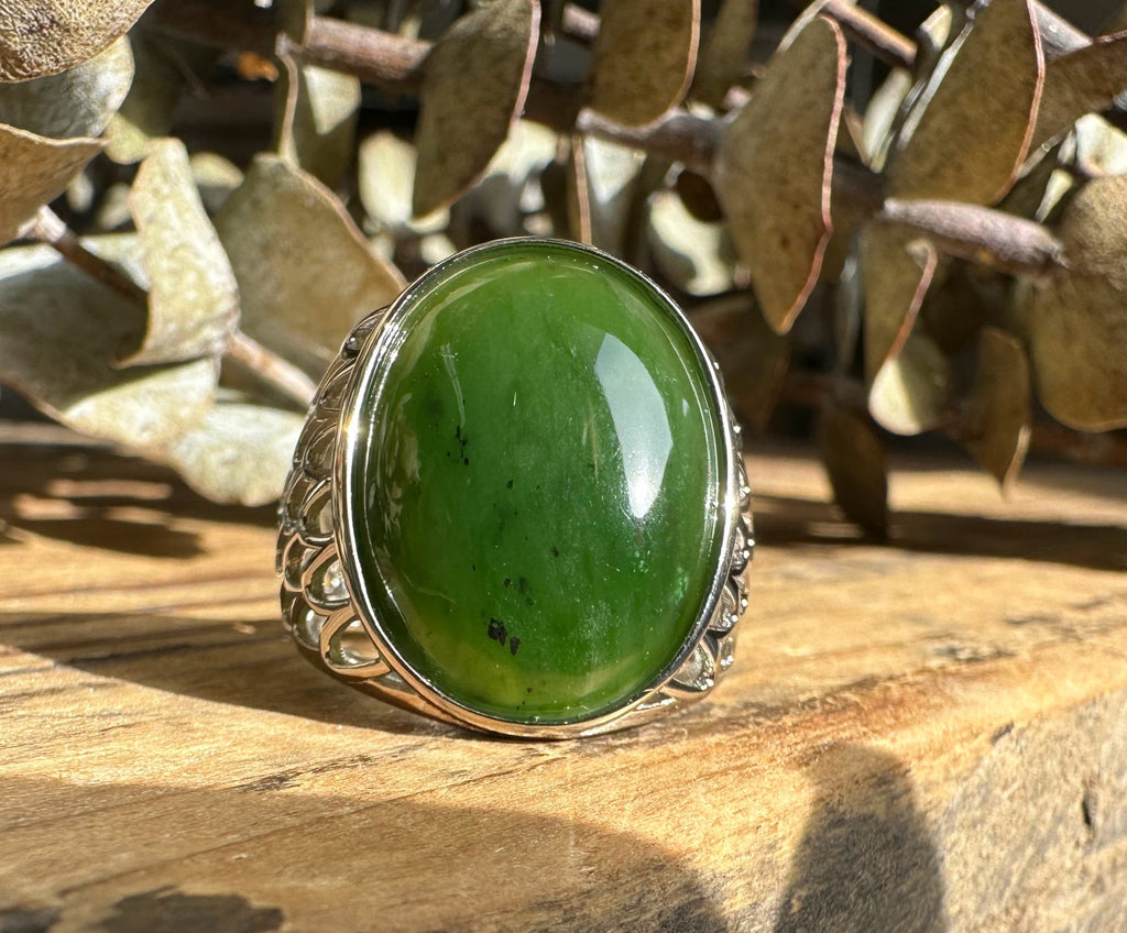 Canadian Jade Ring, 2570 - Sarasotabydesign