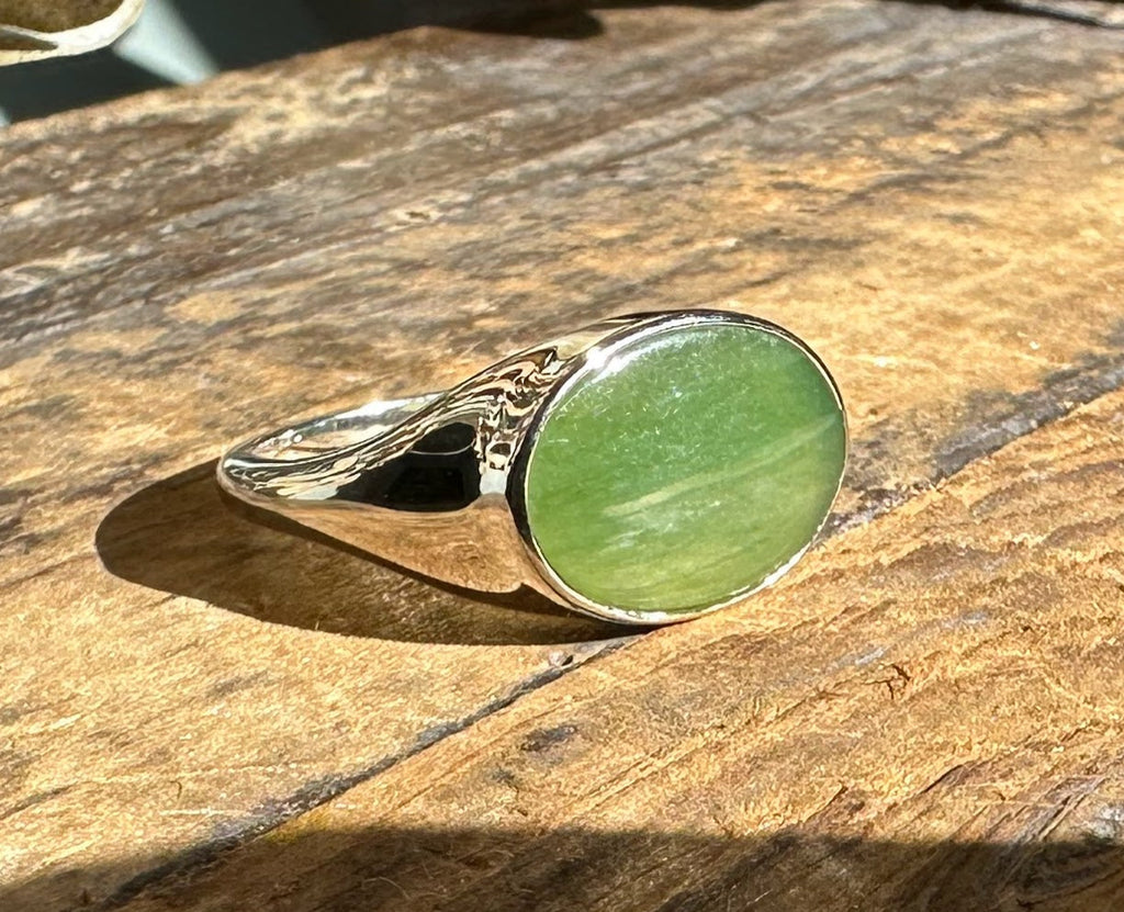 Canadian Jade Ring, 9897 - Sarasotabydesign