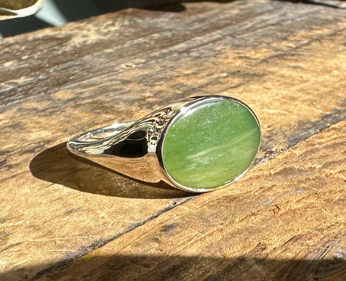 Canadian Jade Ring, 9897 - Sarasotabydesign