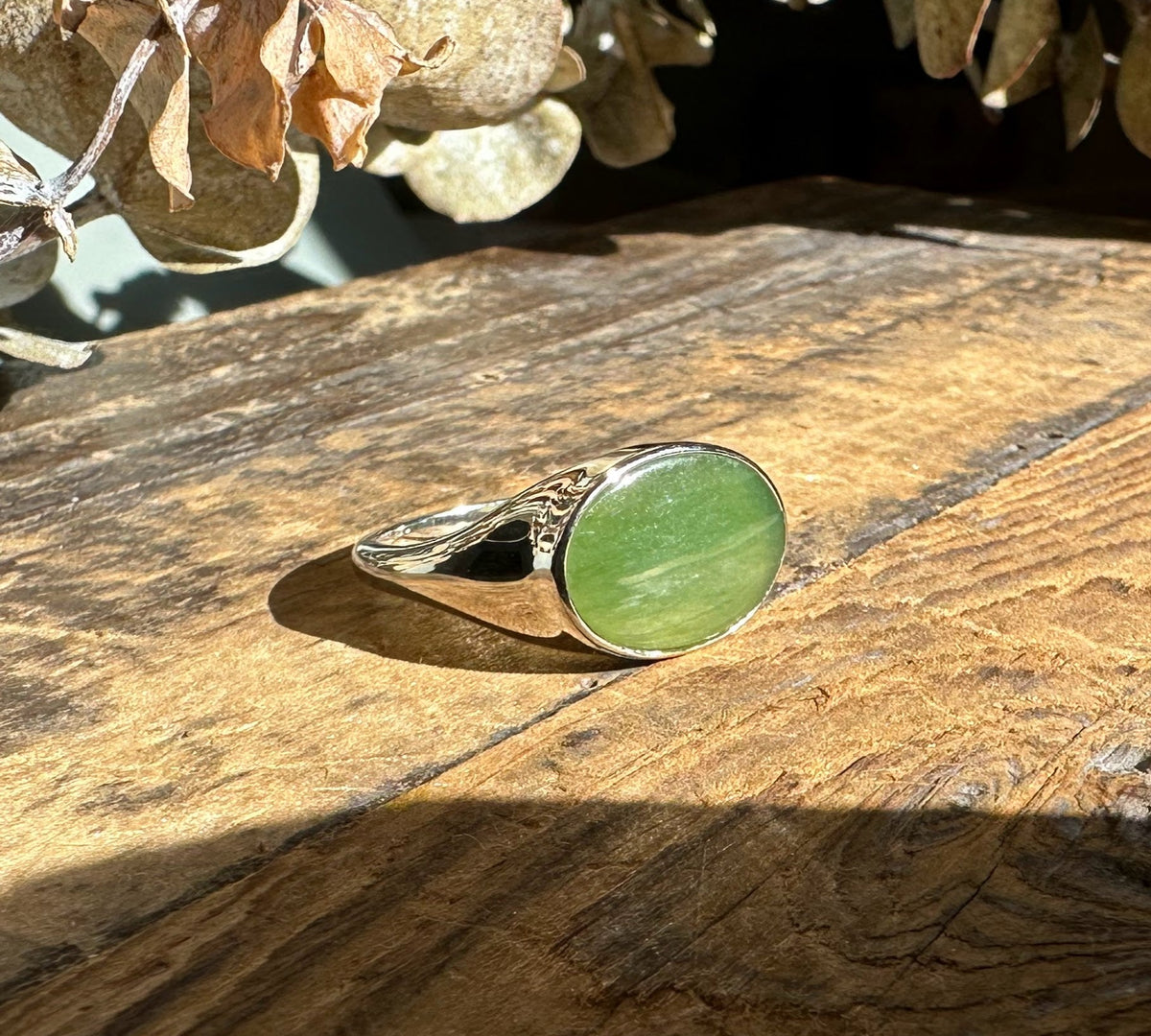 Canadian Jade Ring, 9897 - Sarasotabydesign