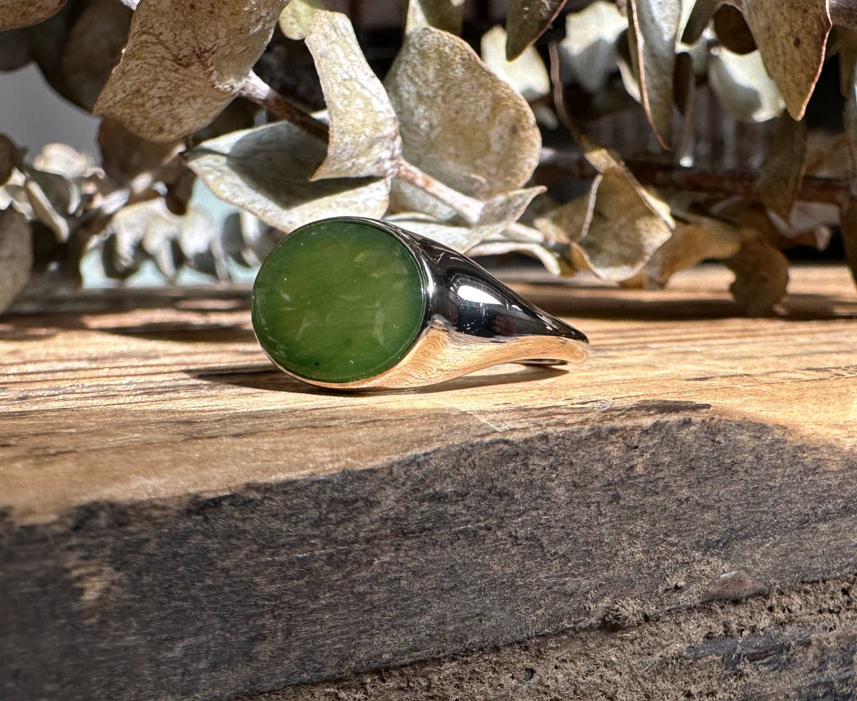 Canadian Jade Ring, 9897 - Sarasotabydesign