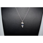 Catherine Weitzman Jellyfish Necklace-Sapphire-Unique - Sarasotabydesign