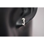 Catherine Weitzman Sterling Silver Seahorse Stud Earrings - Sarasotabydesign