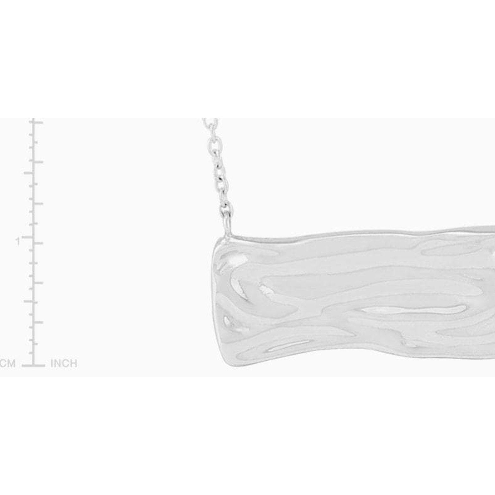 Silpada 'Headlines' Sterling Silver Pendant 20" Necklace NIB