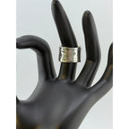 925 Sterling Silver Moonstone Ring Size 7.75