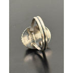 Navajo Handmade Sterling Silver Black Onyx Band Ring Byron Begay Size 6.75