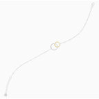 Silpada 'Pagosa' Silver with 14K Gold Plating Anklet, 10"