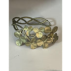 Michael Michaud Clover Cuff Bracelet