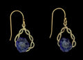 Michael Michaud Morning Glory Small Hoop Wire Earrings