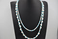 Navajo Mary W Roanhorse Handmade Turquoise and MOP Necklace Set