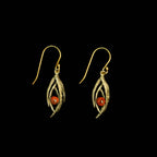 Michael Michaud Asparagus Vine Wire Earrings
