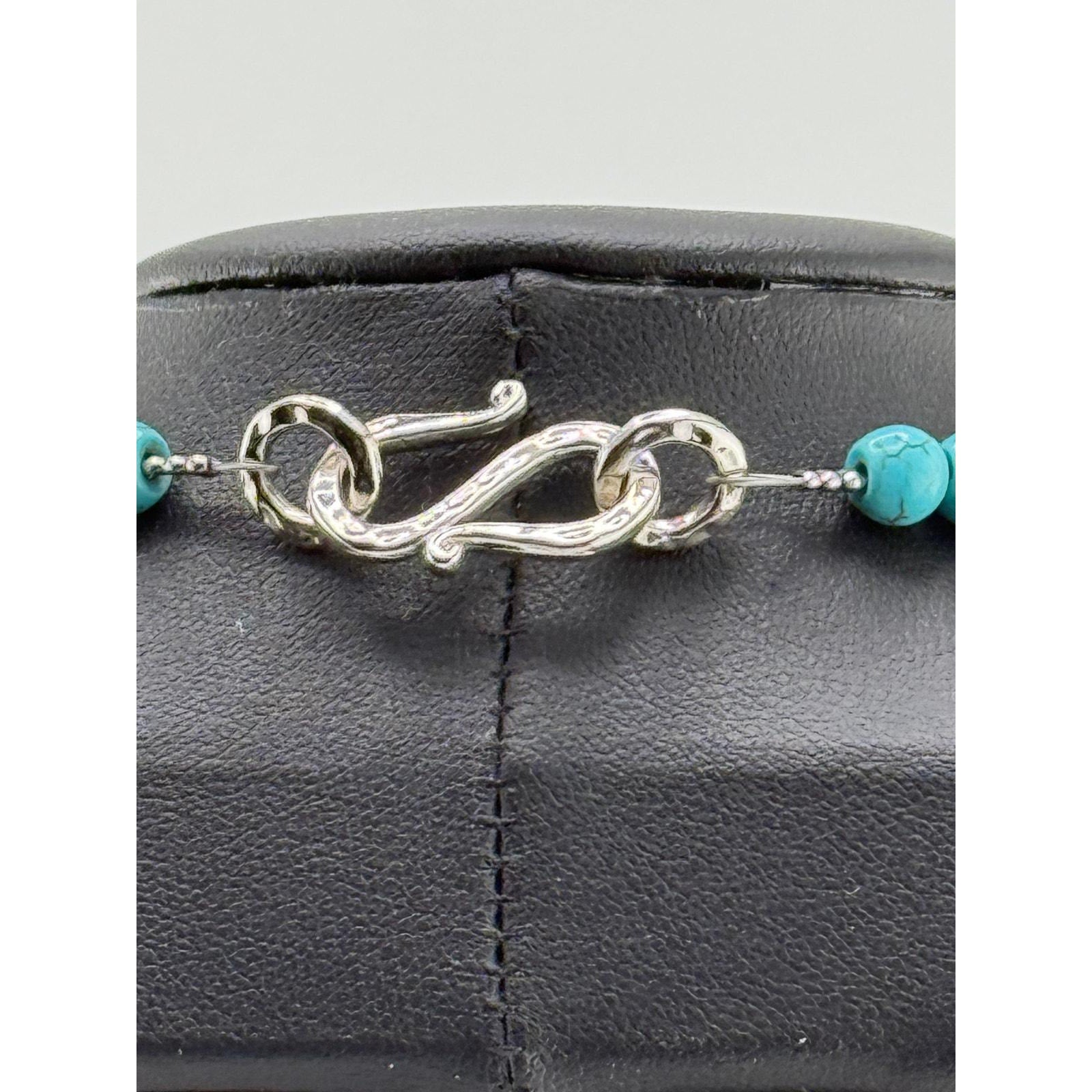 Turquoise, Carved Lemon Jade Butterfly Necklace Navajo Mary Winona Roanhorse