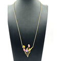 Michael Michaud Cast Glass Tulip Necklace