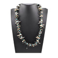 Mary W Roanhorse, Navajo Black Lip Oyster Shell, Beaded Necklace