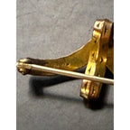 Vintage 9K Gold S and W (Slade & Wolfe) Pin Brooch