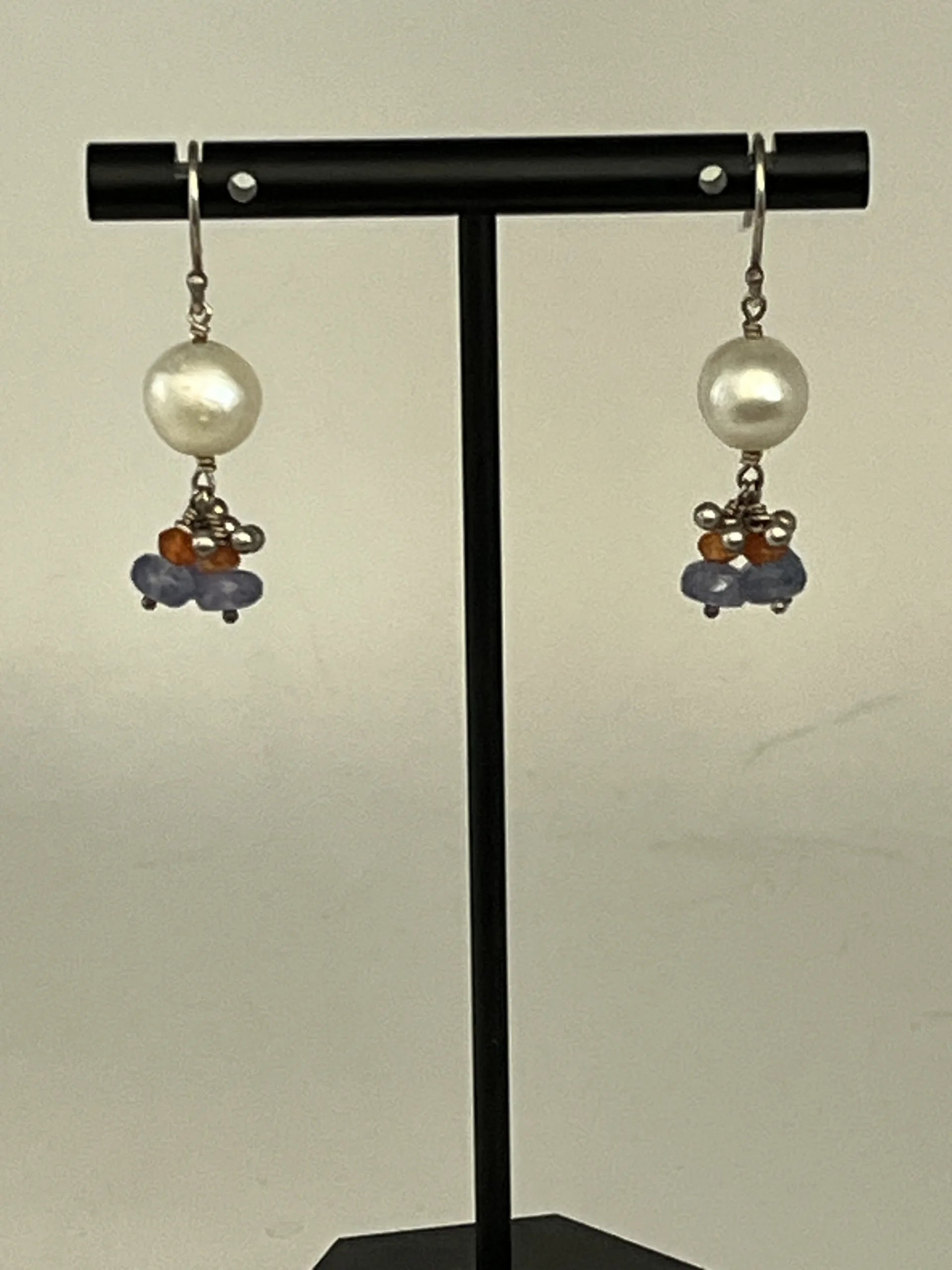 Mississippi River Pearls Gem Earrings