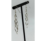 IBB TU 925 Sterling Silver Swirl Earrings