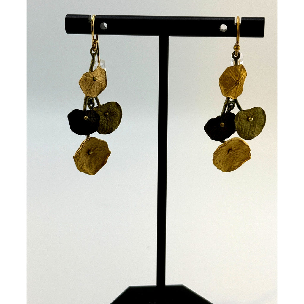 Michael Michaud Nasturtium Wire Earrings