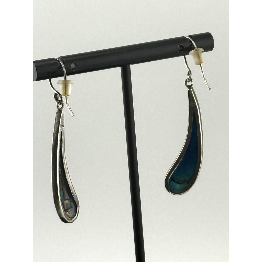 Beautiful Watery Blue Dangle Drop Earrings