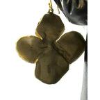 Michael Michaud Hydrangea Large Petal Wire Drop Earrings