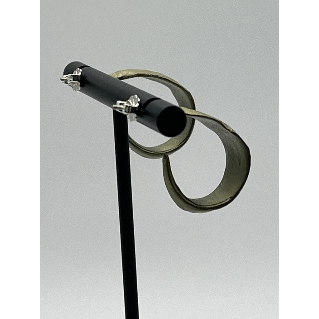 Michael Michaud Eucalyptus Hoop Earrings