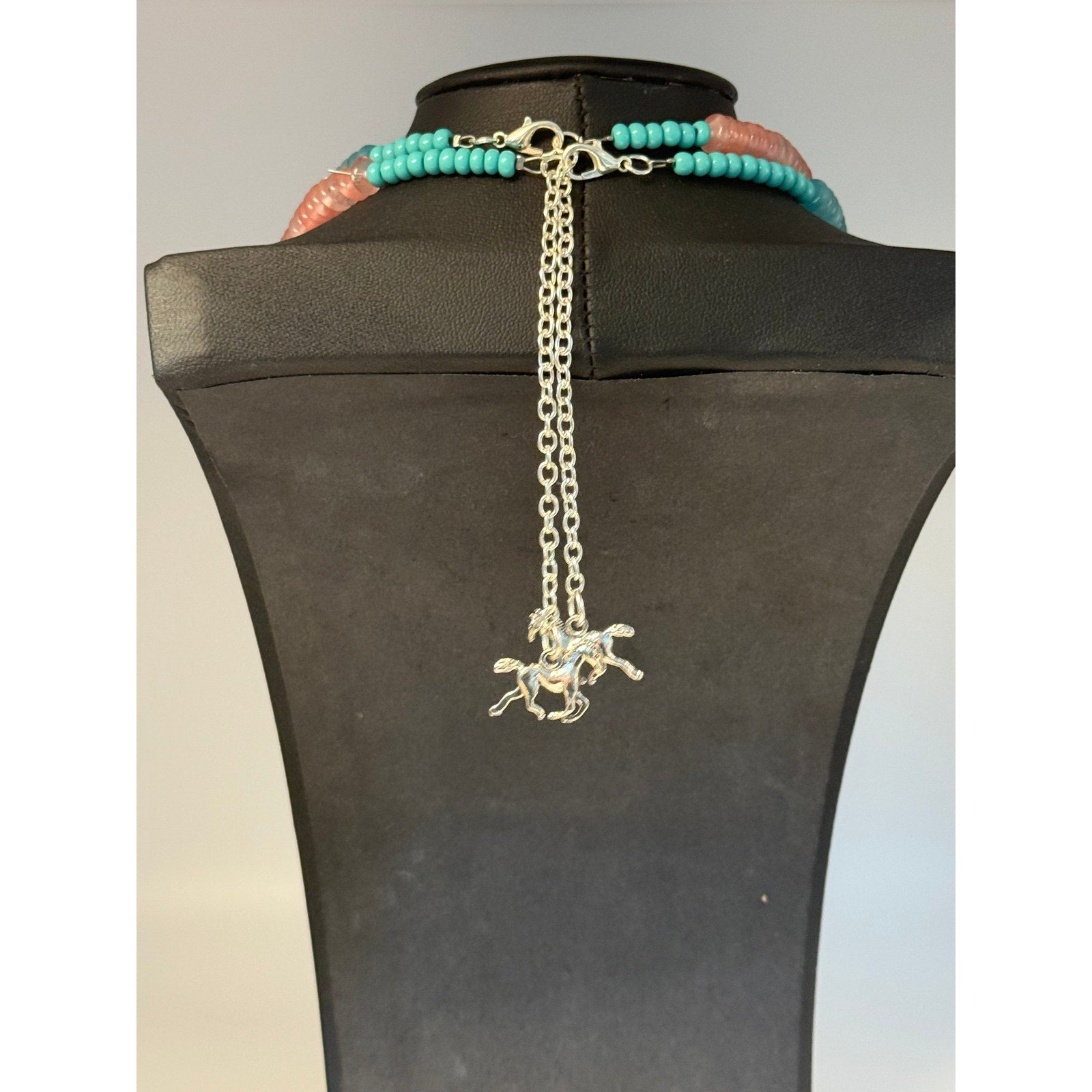 Navajo Mary W Roanhorse 'Painted Desert' Necklace Set