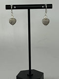 Nadine Leo Mississippi River Pearl Co Sterling Silver Pearl Earrings