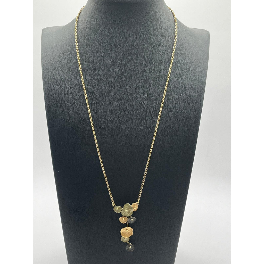 Michael Michaud Petite Nasturtium Pendant Necklace