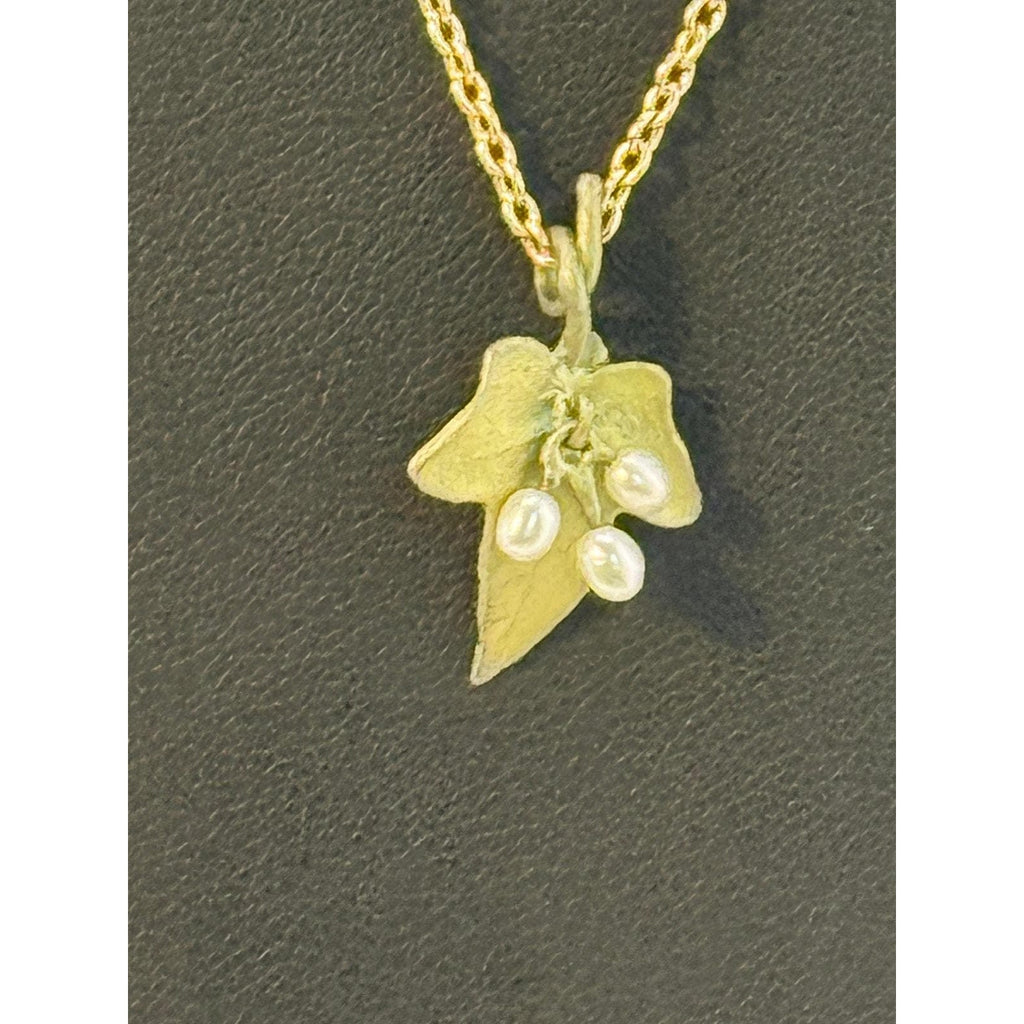 Michael Michaud Ivy Pearl Pendant Necklace