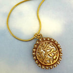 Michal Golan Luster & Light Branches Circle Necklace