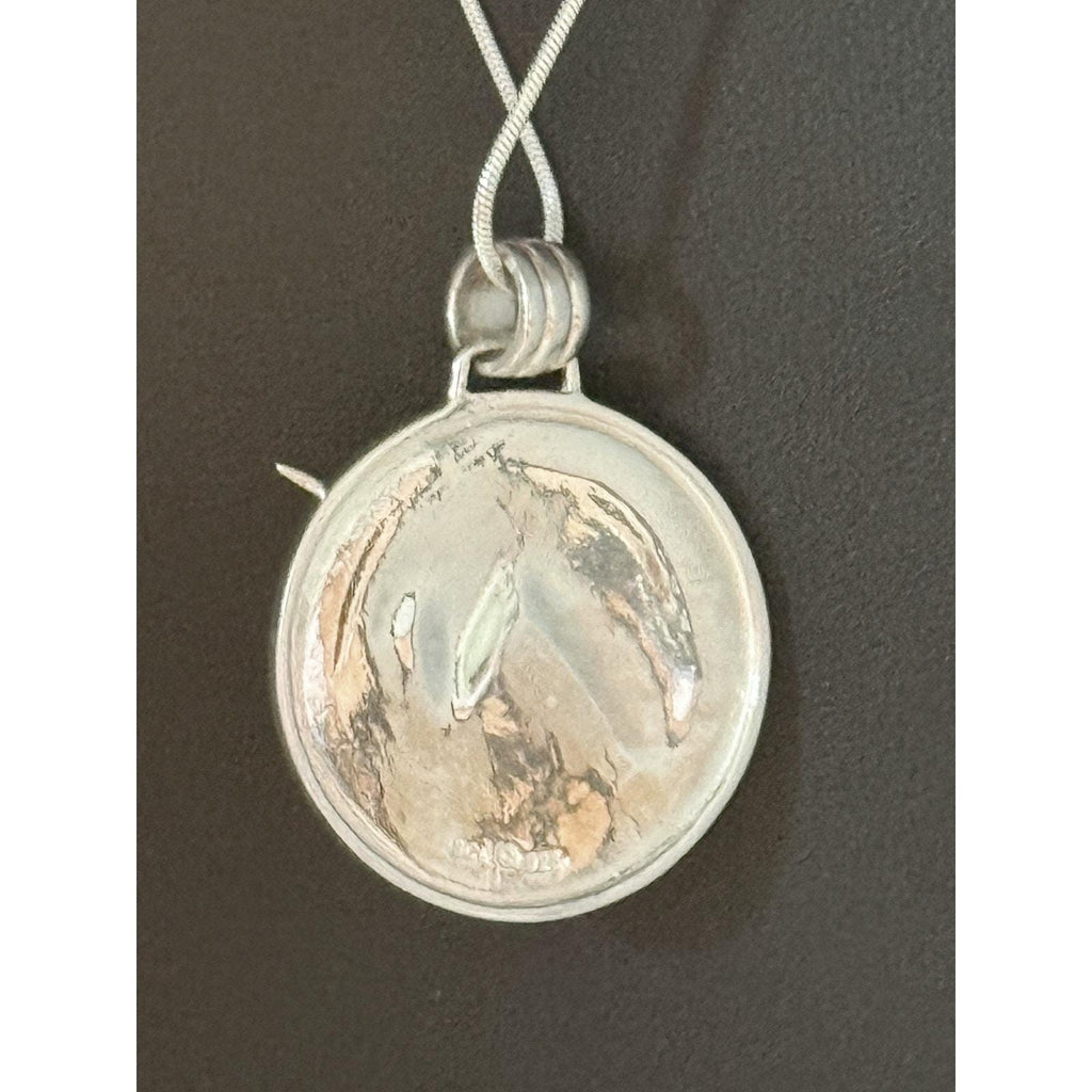 Sterling Silver Unicorn Horse Pendant Necklace
