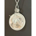 Sterling Silver Unicorn Horse Pendant Necklace