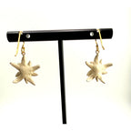 Michael Michaud Edelwiss Dangle Wire Earrings