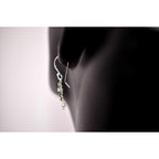 Catherine Weitzman Sterling Silver Keishi Pearl Dangle Earrings