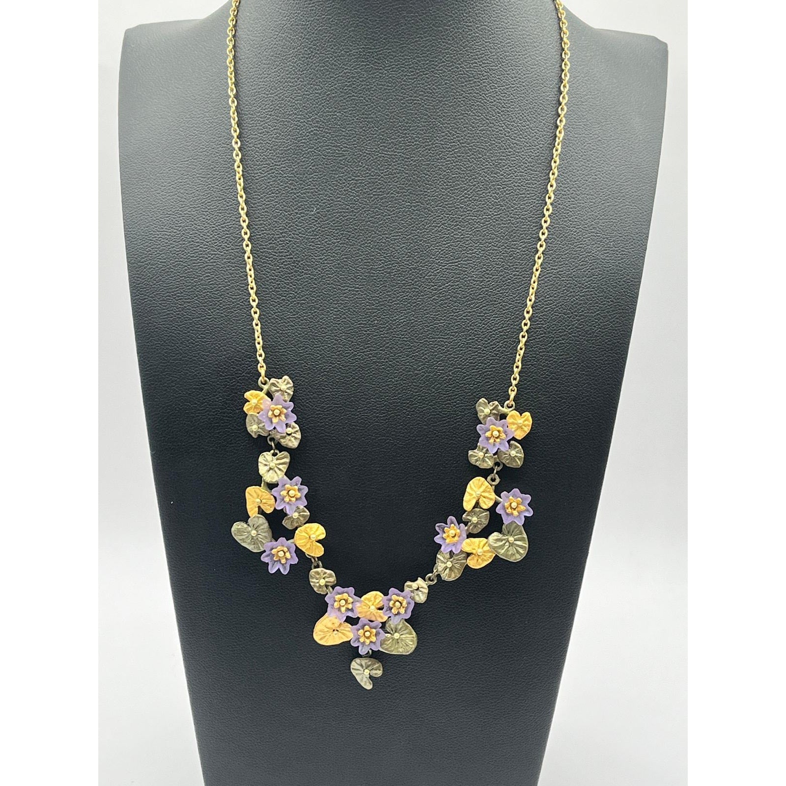 Michael Michaud Giverny Statement Necklace