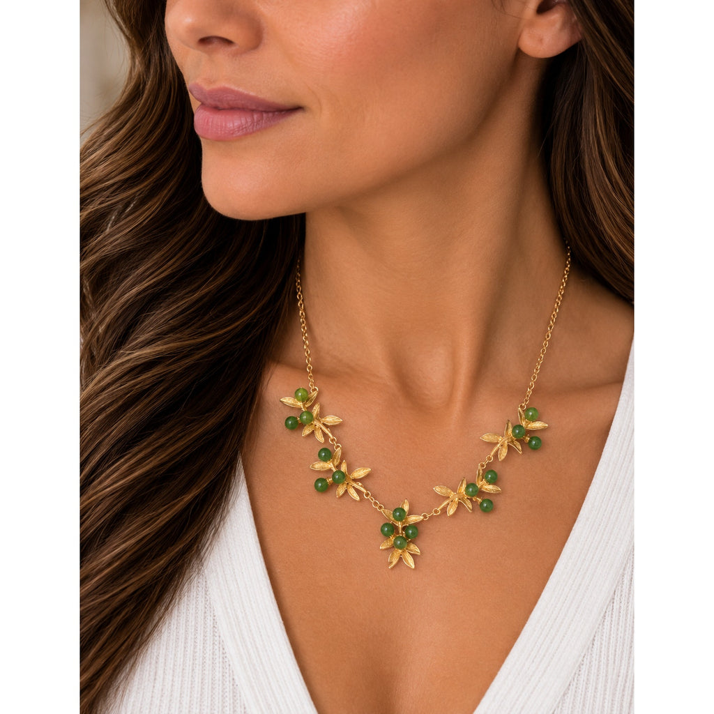Michael Michaud Pepper Statement Necklace
