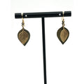 Michael Michaud Sweet Basil Two Tone Wire Earrings