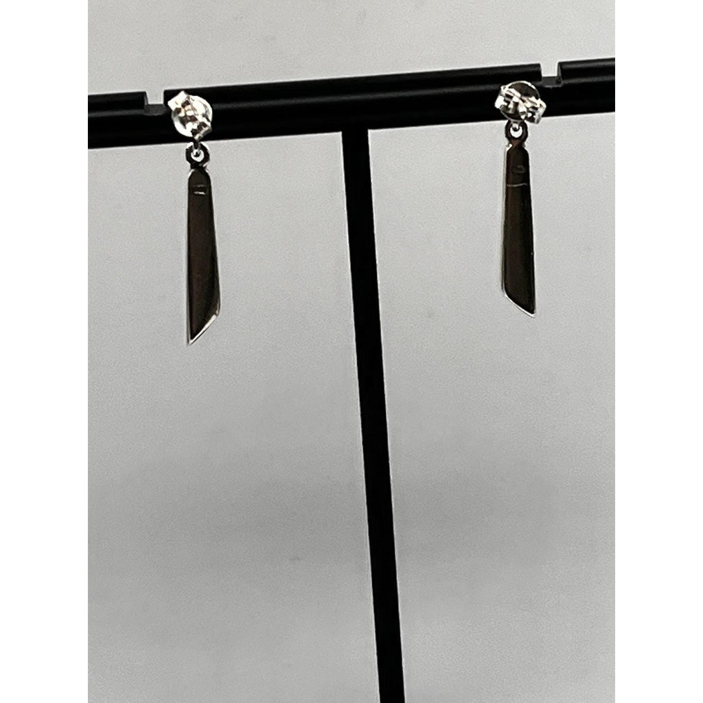 Vintage 925 Sterling Silver Turquoise Dangle Earrings