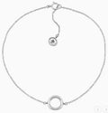 Silpada 'karma' Anklet in Sterling Silver, 9" + 1"