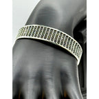 Portuguese Sterling Silver Filigree Circles Bracelet