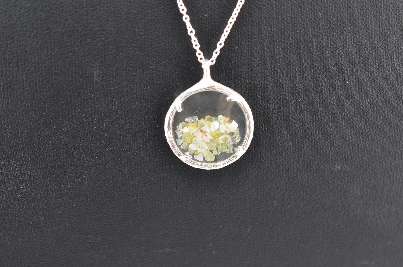 Catherine Weitzman 'Shaker' Crystal and Opal Pendant Necklace