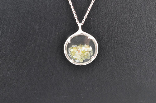Catherine Weitzman 'Shaker' Crystal and Opal Pendant Necklace