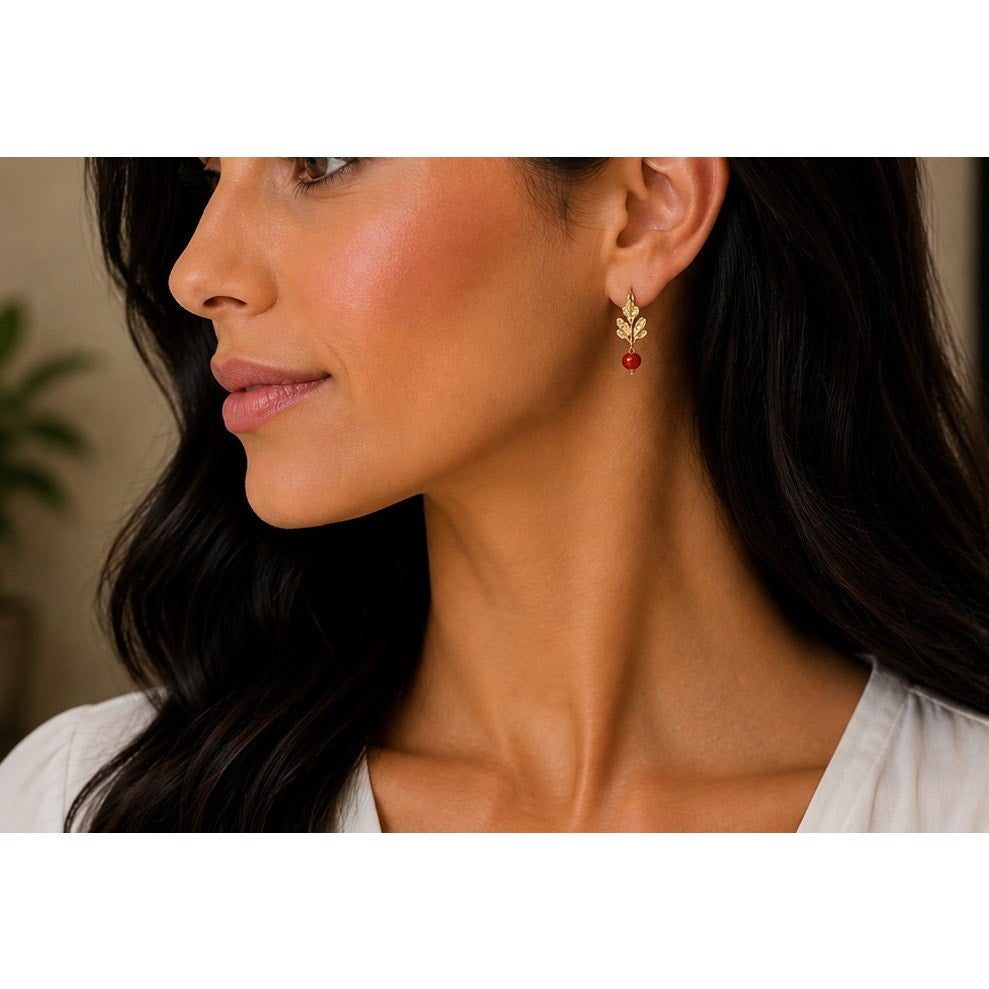 Michael Michaud Radish Post Earrings